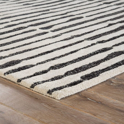 Jaipur Etho By Nikki Chu Saville Enk13 Fog / Peat Geometric Area Rug