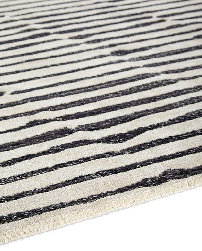 Jaipur Etho By Nikki Chu Saville Enk13 Fog / Peat Geometric Area Rug