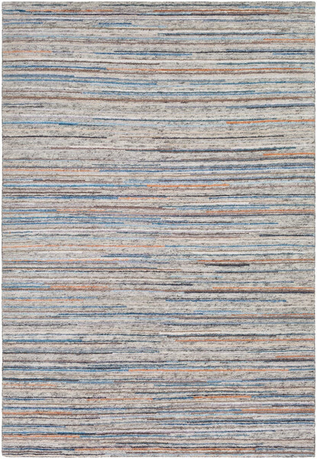 Surya Enlightenment Enl-1000 Ivory, Black, Dark Brown, Denim Rugs.