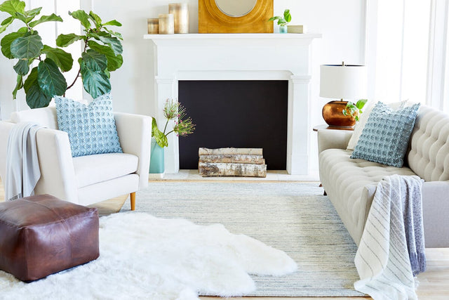Surya Enlightenment Enl-1002 Cream, Sage, Light Gray Rugs.
