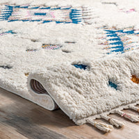 Nuloom Jocelyn Tribal Njo2983A Blue Area Rug