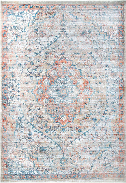 Nuloom Maxine Floral Nma2381A Rust Area Rug