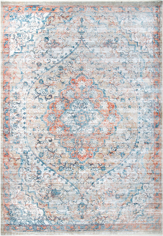 Nuloom Maxine Floral Nma2381A Rust Area Rug