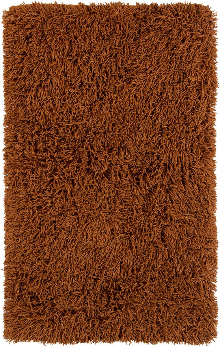 Chandra Enza Enz2101 Brown Shag Area Rug