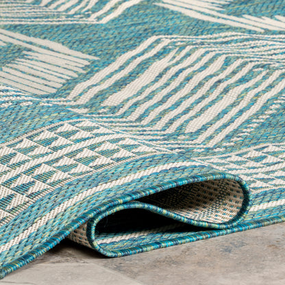 Nuloom Ranya Tribal Nra1766B Green Area Rug