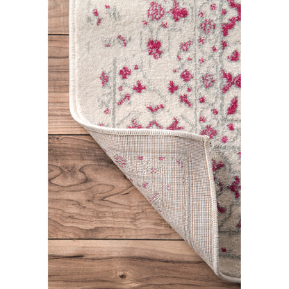 Nuloom Odell Vintage Nod3127D Pink Area Rug