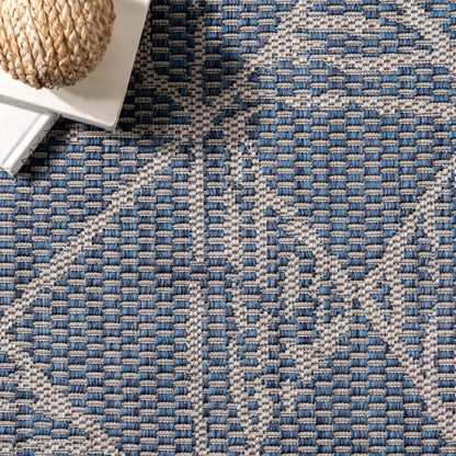 Nuloom Marlow Aztec Nma1781A Blue Area Rug