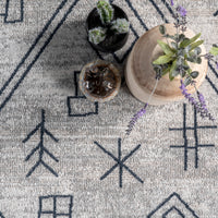 AreaRugs.com Wavaj Nwa1247A Gray Area Rug