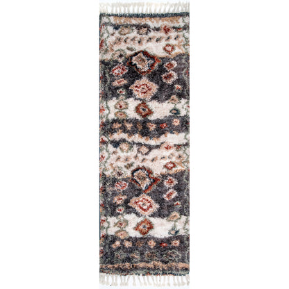 Nuloom Rosemarie Bohemian Nro2952B Gray Area Rug