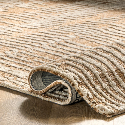 Nuloom Kalle Textured Nka2077A Natural Area Rug