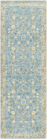 Surya Erin Ern-2311 Denim, Sky Blue, Cream, Butter Rugs.