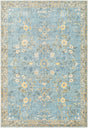 Surya Erin Ern-2311 Denim, Sky Blue, Cream, Butter Rugs.
