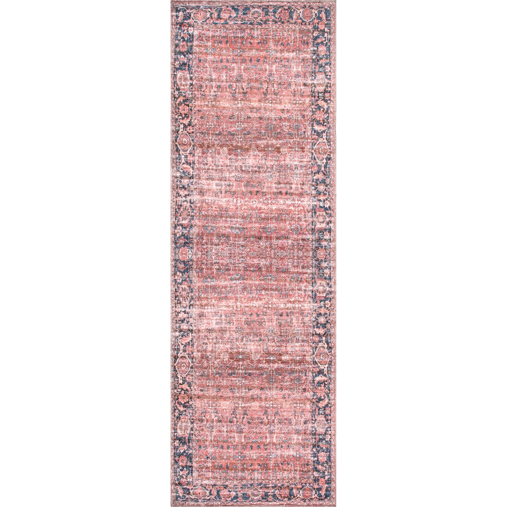 AreaRugs.com Wavaj Nwa1236A Rust Area Rug