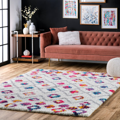 Nuloom Tatyana Moroccan Trellis Nta3015A Pink Area Rug