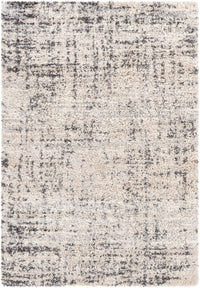 Surya Eskimo Shag Esg-2300 Charcoal, Beige, Light Gray, Cream Area Rug