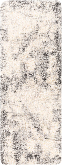 Surya Eskimo Shag Esg-2311 Charcoal, Cream, Light Gray, Taupe Area Rug