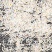 Surya Eskimo Shag Esg-2311 Charcoal, Cream, Light Gray, Taupe Area Rug