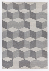 Chandra Esme Esm-50600 Grey Geometric Area Rug