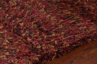 Chandra Estilo est18503 Red Shag Area Rug