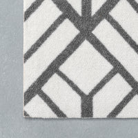 Nuloom Tiffany Diamond Nti2027B Gray Area Rug