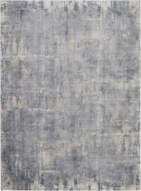 Nourison Rustic Textures Rus06 Grey / Beige Organic / Abstract Area Rug