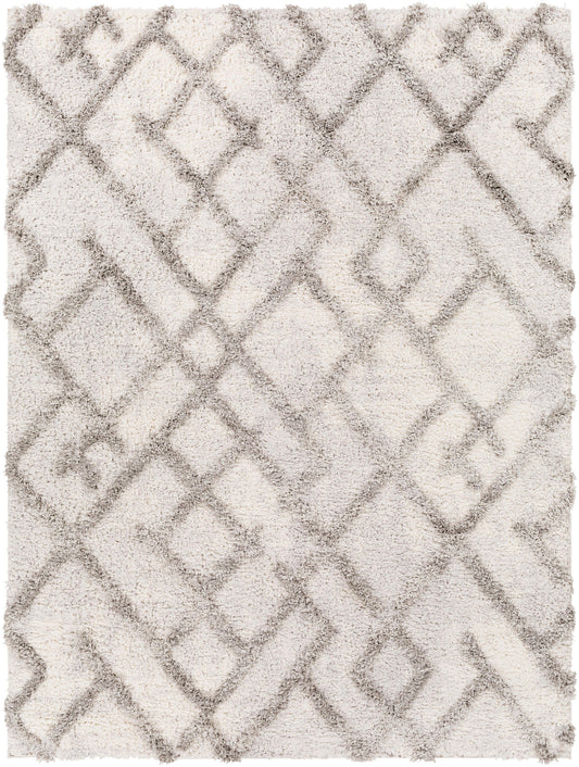 Surya Everton Etn-2304 Gray, Light Gray, White Area Rug