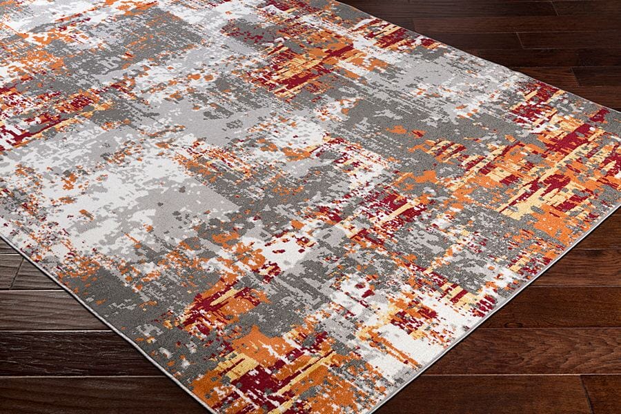 Surya Rafetus Ets-2305 Burnt Orange, Dark Red, Butter Rugs.