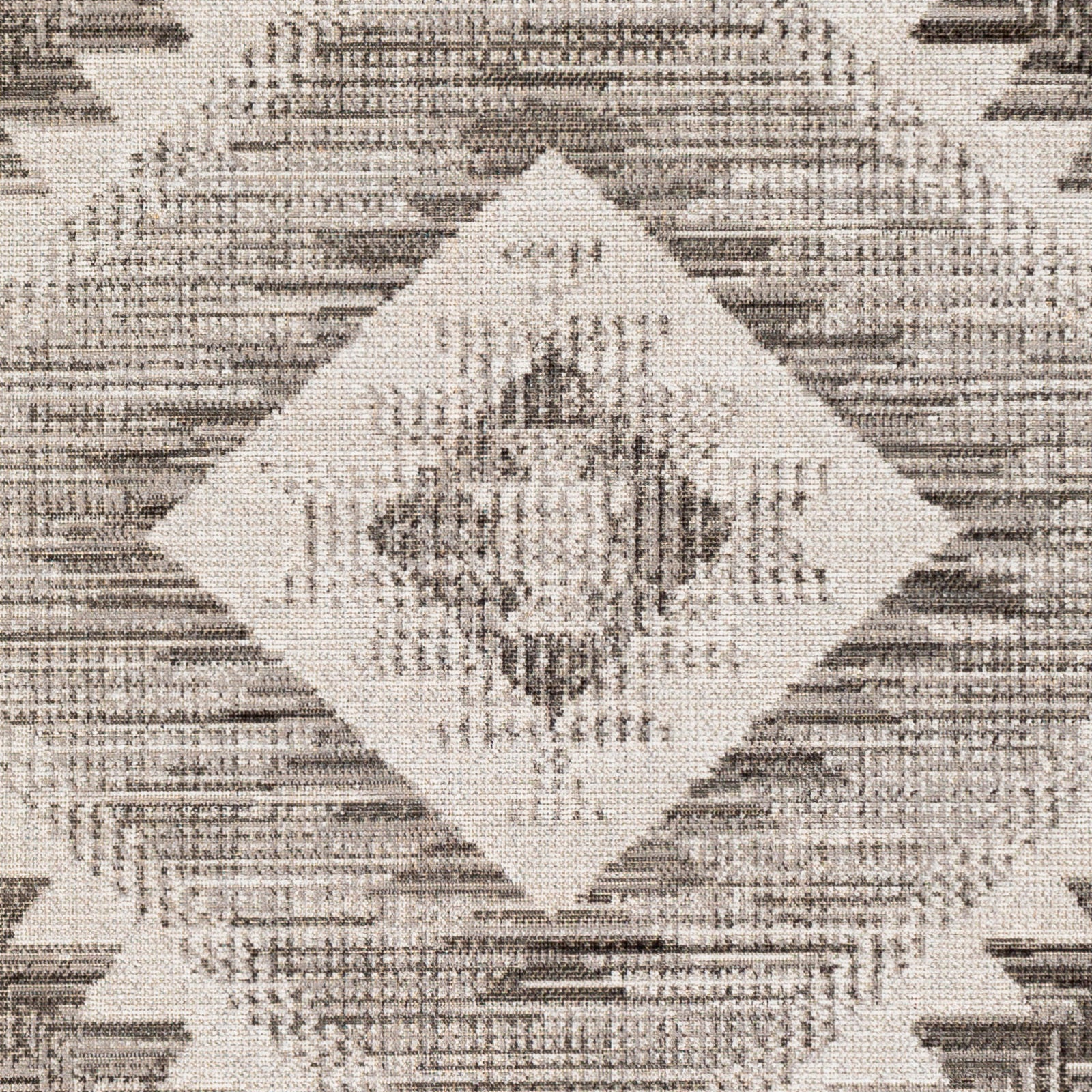 Surya Rafetus Ets-2335 Charcoal, Light Gray, Black, White Area Rug