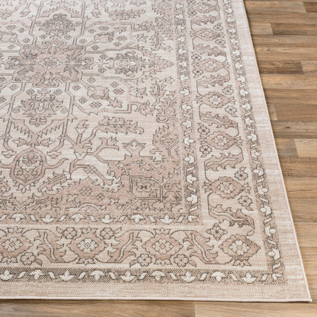 Surya Rafetus Ets-2337 Charcoal, Camel, White Rugs.