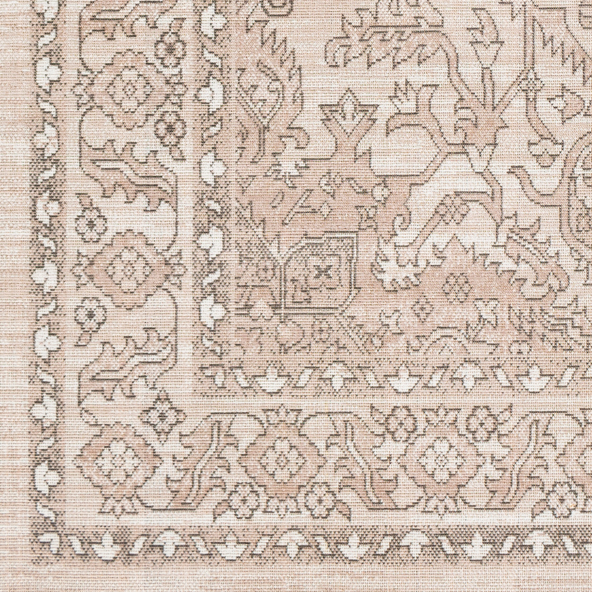 Surya Rafetus Ets-2337 Charcoal, Camel, White Rugs.