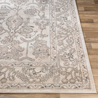 Surya Rafetus Ets-2338 Charcoal, Light Gray, Camel, White Area Rug