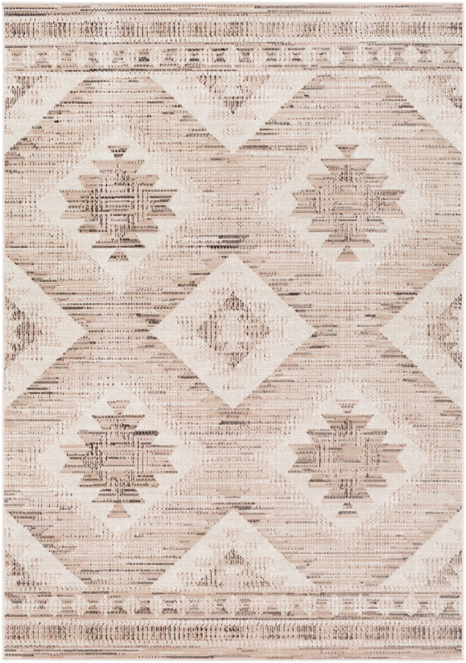 Surya Rafetus Ets-2341 Camel, Black, White Area Rug