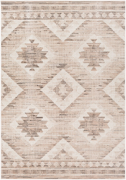 Surya Rafetus Ets-2341 Camel, Black, White Area Rug