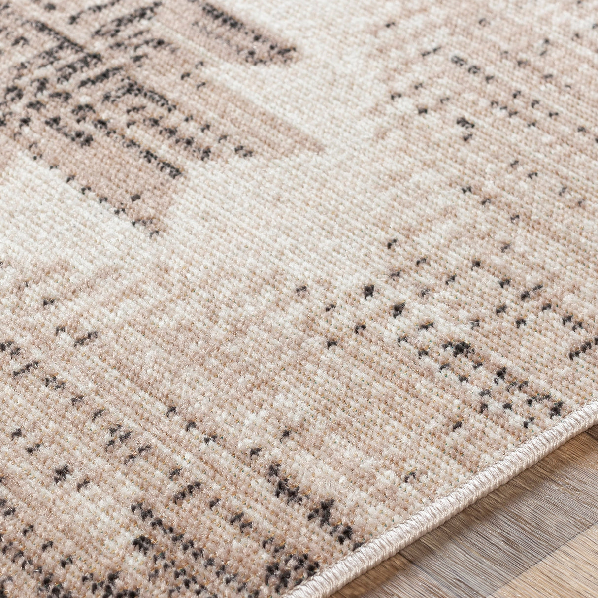 Surya Rafetus Ets-2341 Camel, Black, White Rugs.