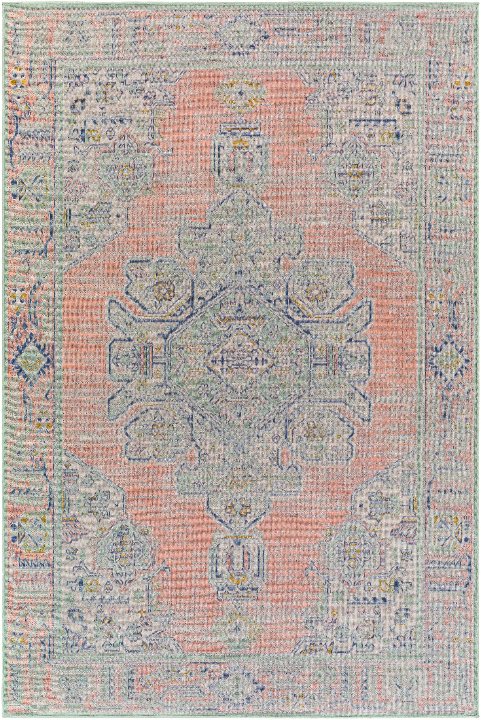 Surya Rafetus Ets-2375 Red Area Rug