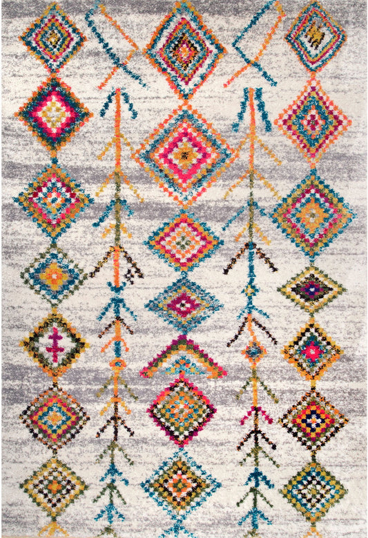 Nuloom Bohemian Tori Nbo1691C Gray Area Rug