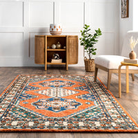 Nuloom Violet Tribal Nvi2587A Orange Area Rug