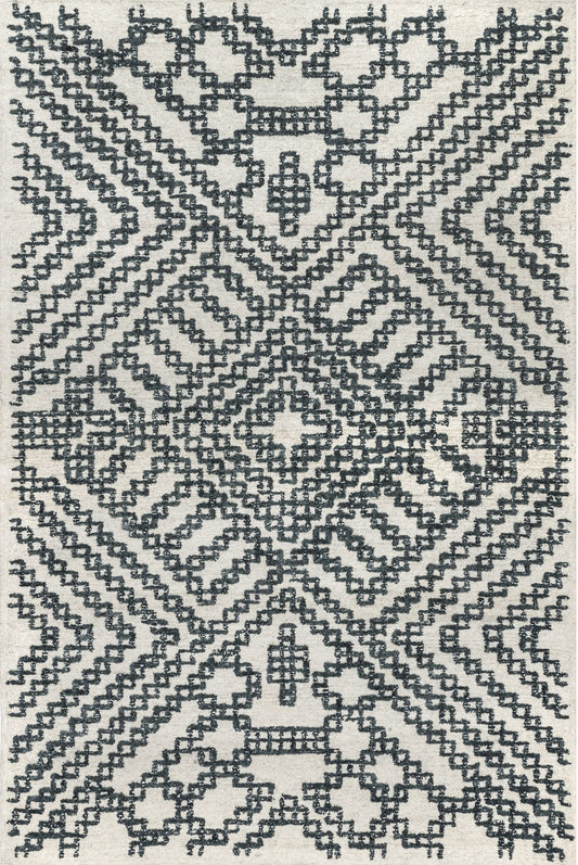 Nuloom Krystal Diamond Nkr1387A Ivory Area Rug