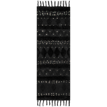 Nuloom Durden Ndu3294B Black Area Rug