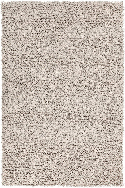 Chandra Evelyn Eve38602 Silver Shag Area Rug