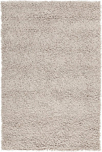 Chandra Evelyn Eve38602 Silver Shag Area Rug