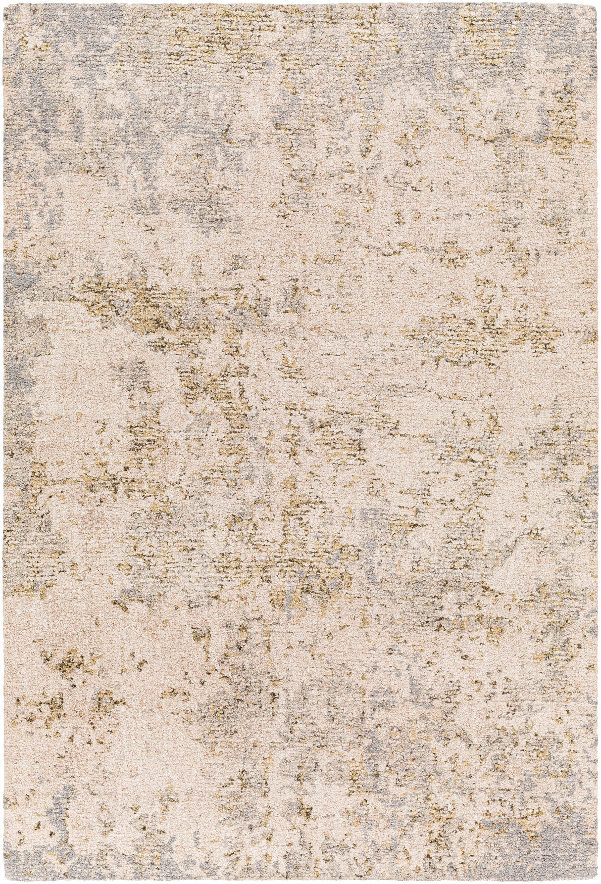 Surya Evoke Evk-2300 Tan, Charcoal, Medium Gray, Beige Rugs.