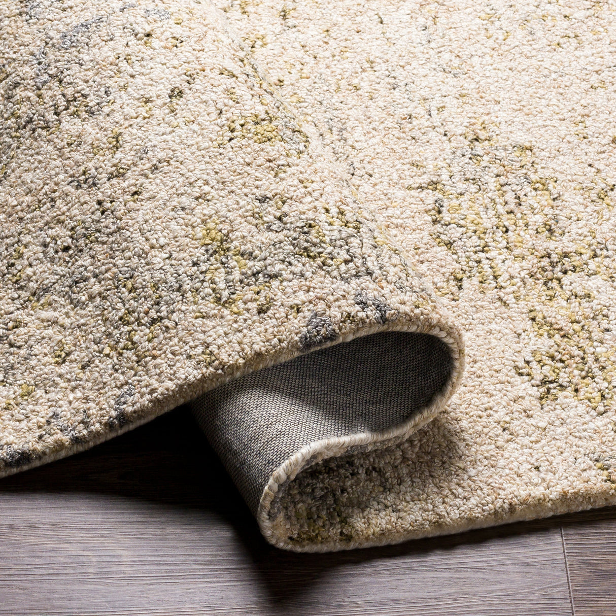 Surya Evoke Evk-2300 Tan, Charcoal, Medium Gray, Beige Rugs.