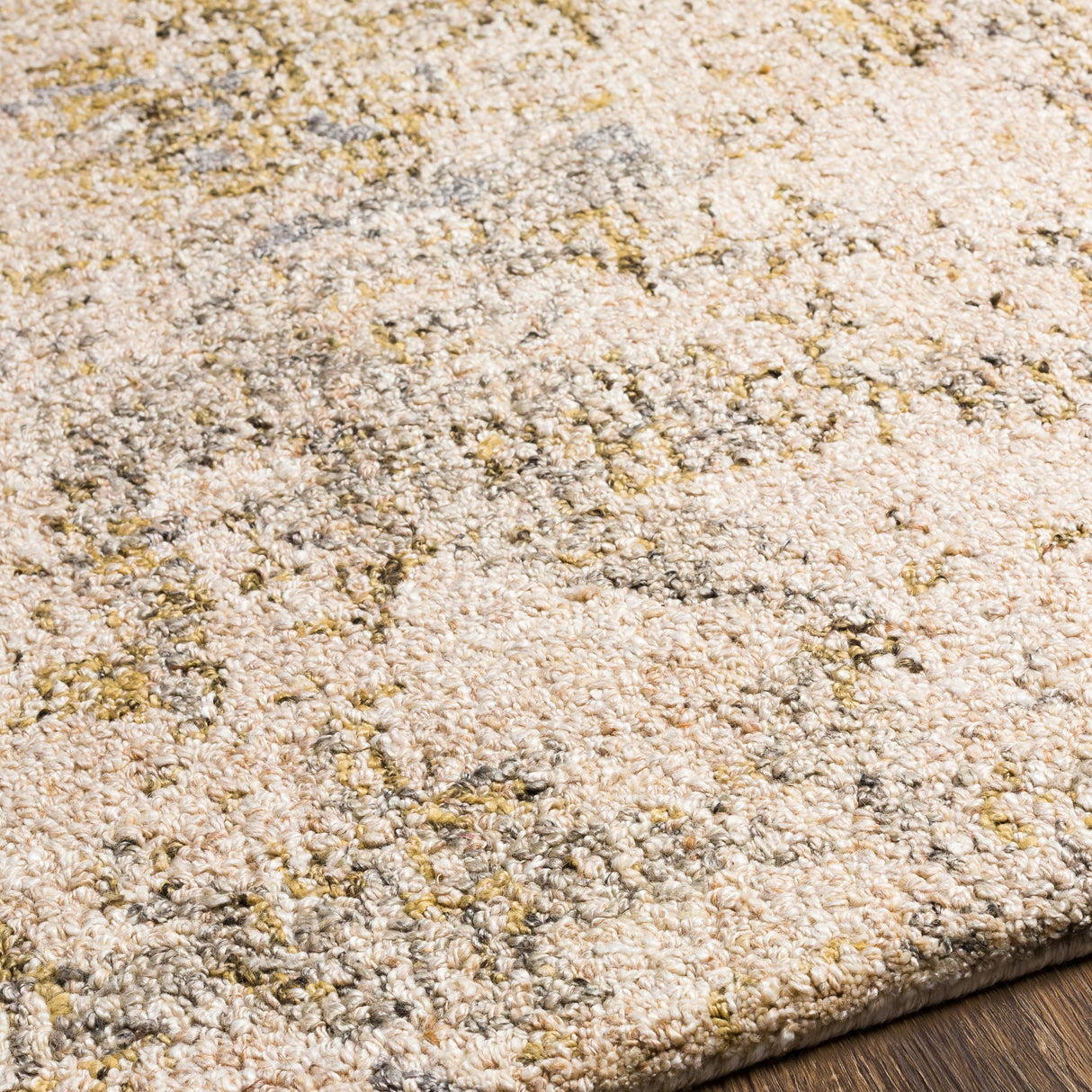 Surya Evoke Evk-2300 Tan, Charcoal, Medium Gray, Beige Rugs.