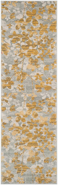 Safavieh Evoke Evk236P Grey / Gold Floral / Country Area Rug