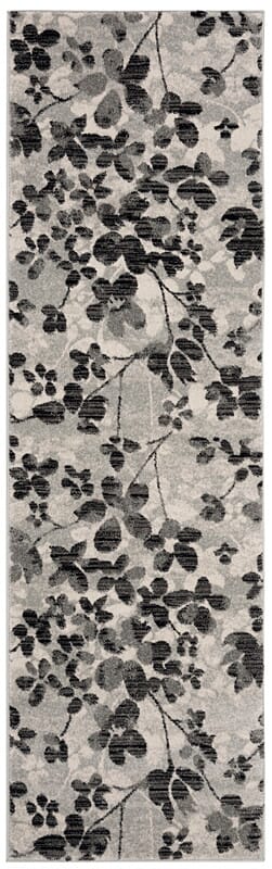 Safavieh Evoke Evk236R Grey / Black Floral / Country Area Rug