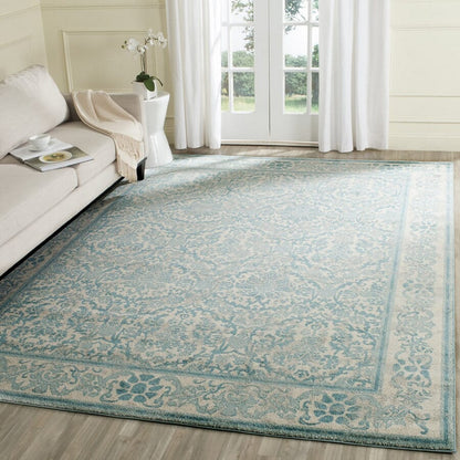 Safavieh Evoke Evk242C Ivory / Light Blue Area Rug