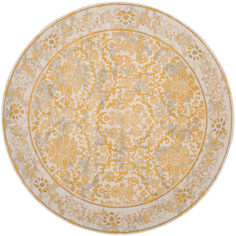 Safavieh Evoke Evk242S Ivory / Gold Area Rug