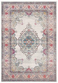 Safavieh Evoke Evk250A Cream / Fuchsia Area Rug