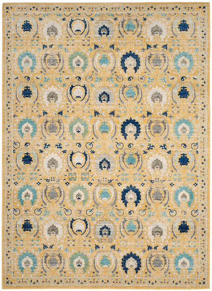 Safavieh Evoke Evk251B Gold / Ivory Area Rug